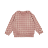 The Printed Sweatshirt - Mauve Check