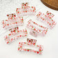 Strawberry Hair Clip - Square Claw Clip for Girls & Women