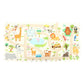 Sunta Play Mat Diy Safari Set And Bus | 9 Piece Set