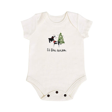 graphic bodysuit | tis the season
