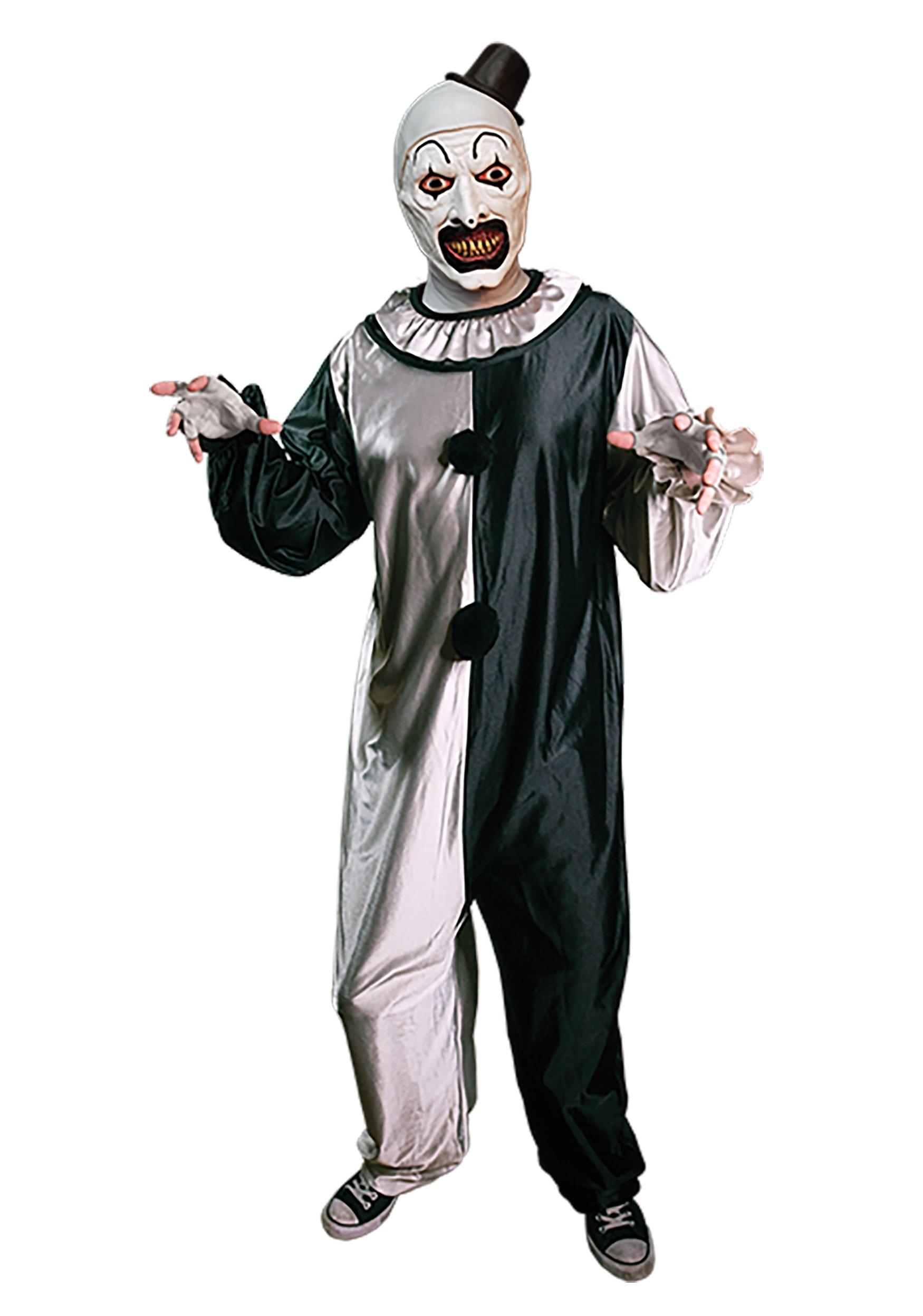 Terrifier Art The Clown Standard Size Costume – WBBAPB08BVYTPR4