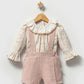 Baby Girl 2 Pc Set – Floral & Blush Pink
