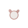 Kids Pink Rattan Teddy Bear Wall Mirror – Baby Girl Nursery & Kids Room Décor Gift