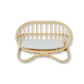 The "Petite Reverie" Miniature Rattan Doll Couch