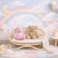 The "Petite Reverie" Miniature Rattan Doll Couch