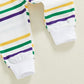 Toddler Mardi Gras Stripes Two-Piece Set