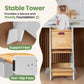 Standing Toddler Tower with Sliding Safety Door