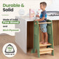 Standing Toddler Tower with Sliding Safety Door