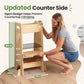 Standing Toddler Tower with Sliding Safety Door