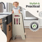 Standing Toddler Tower with Sliding Safety Door