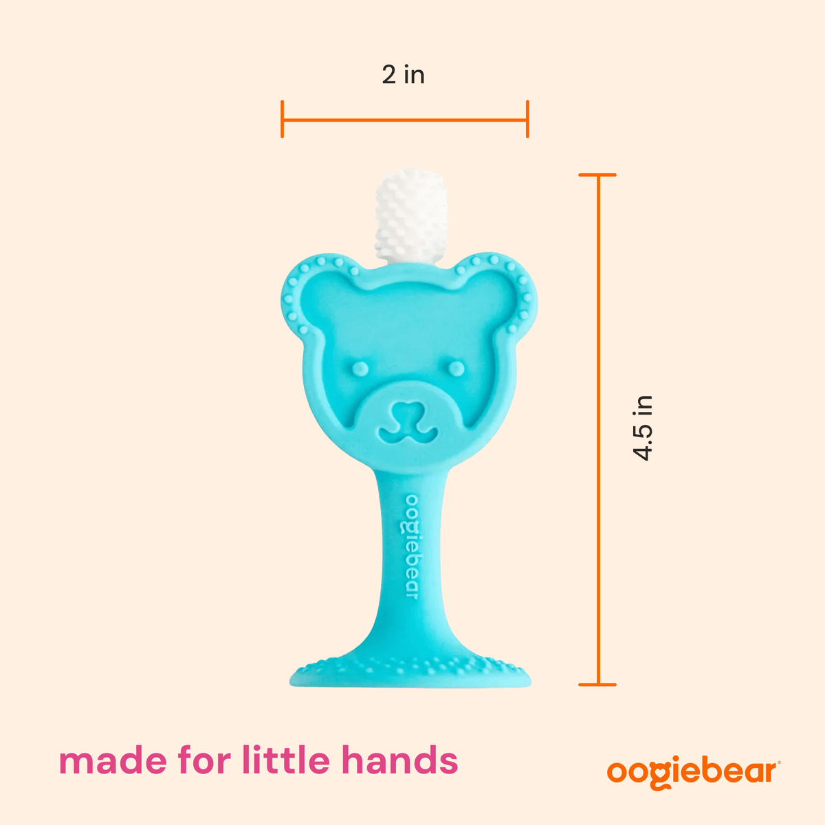 oogiebear 360° training toothbrush & teether