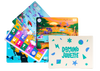 Placemat Travel 4-pack