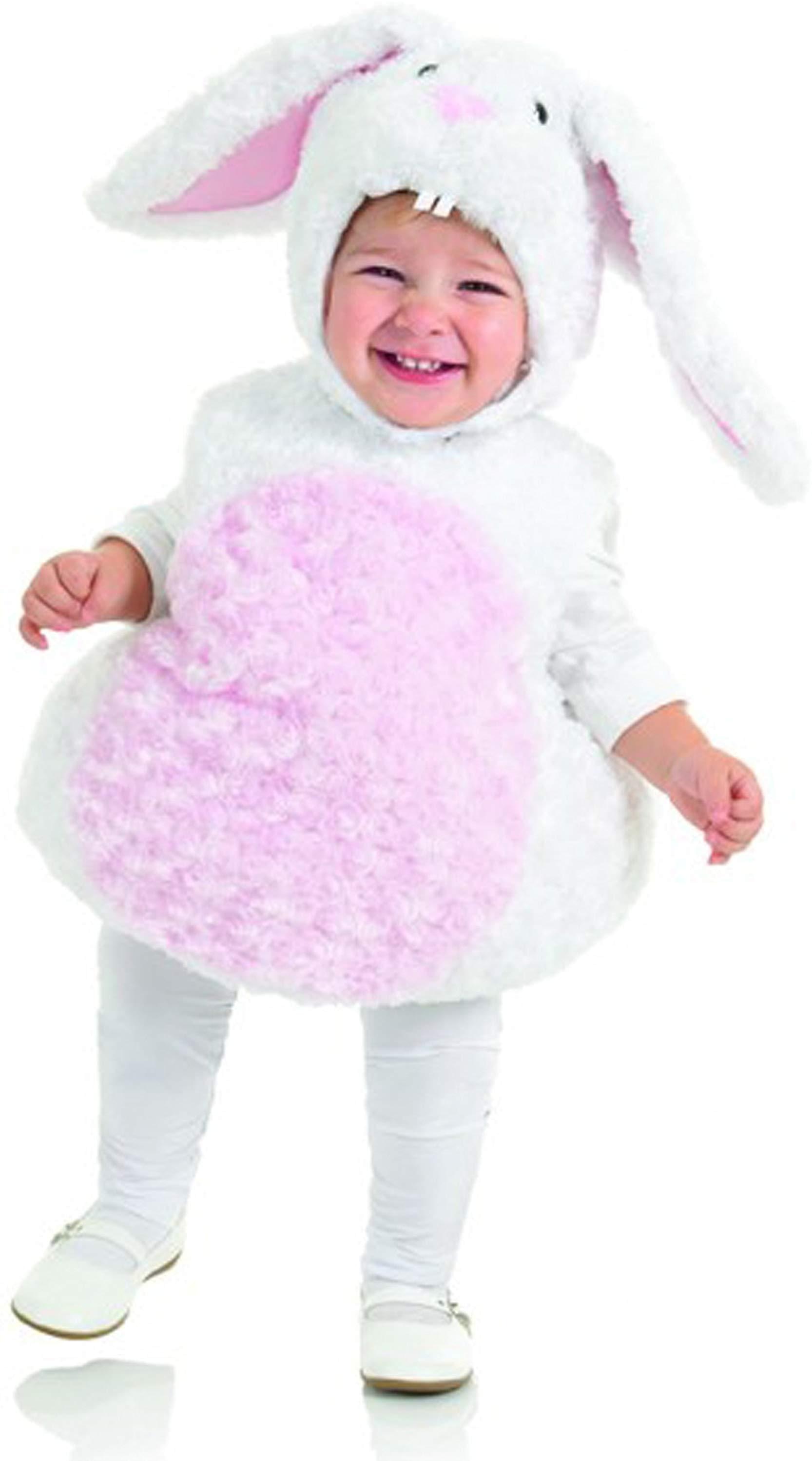 White Rabbit Belly Babies Toddler costume  XSmall
