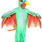 Green Pteradactyl Printed Toddler Costume Jumpsuit