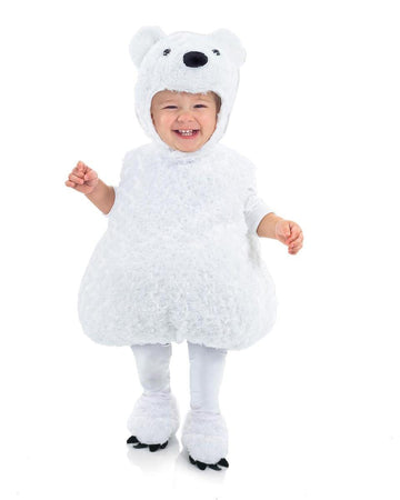 Belly Babies Polar Bear Costume Child Toddler M 18-24 Months