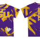 Vive La Fete - LSU Tigers Purple Short Sleeve T-shirt Paint Brush