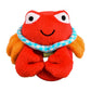 Flower, Crab, Moose, and Elephant Combo Teether for Babies - Pack of 4