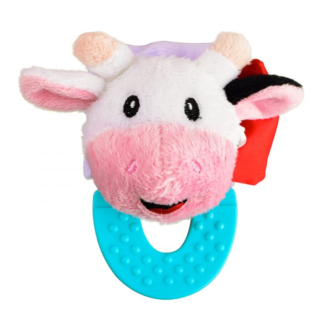 Lamb, Elephant, Cow, and Octopus Combo Teether for Babies - Pack of 4