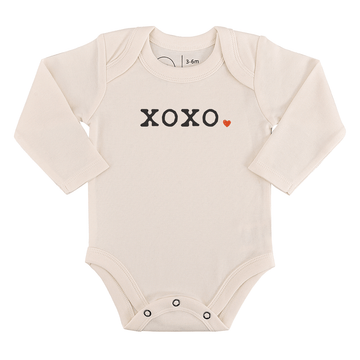 long sleeve graphic bodysuit | xoxo
