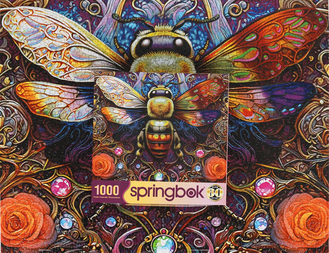 Amazing Bee 1000 Piece Jigsaw Puzzle | Springbok Puzzles