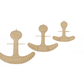 The Seaside Anchor – Boho Rattan Wall Hanging for Nurseries, Kids Rooms and Ocean Lovers