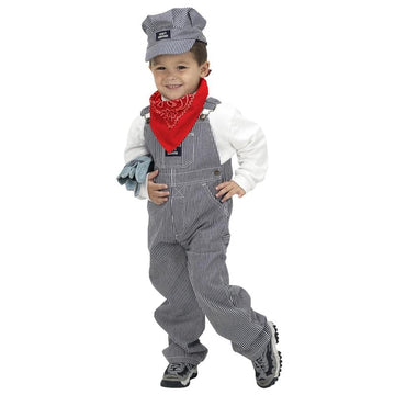 Jr Train Engineer Costume Child 6-8