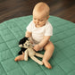 Organic Play Mat | Round | Basil Green