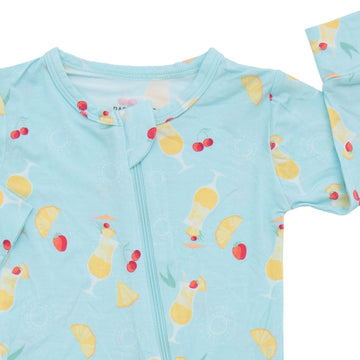 Miami Vice Fruit Smoothie Zippered Romper