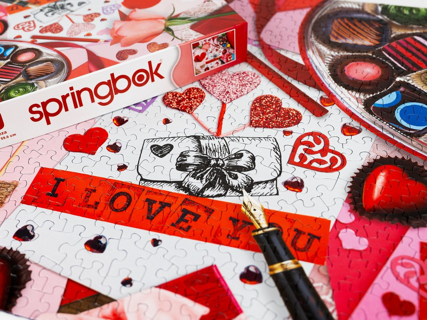 Be My Valentine 500 Piece Jigsaw Puzzle | Springbok Puzzles