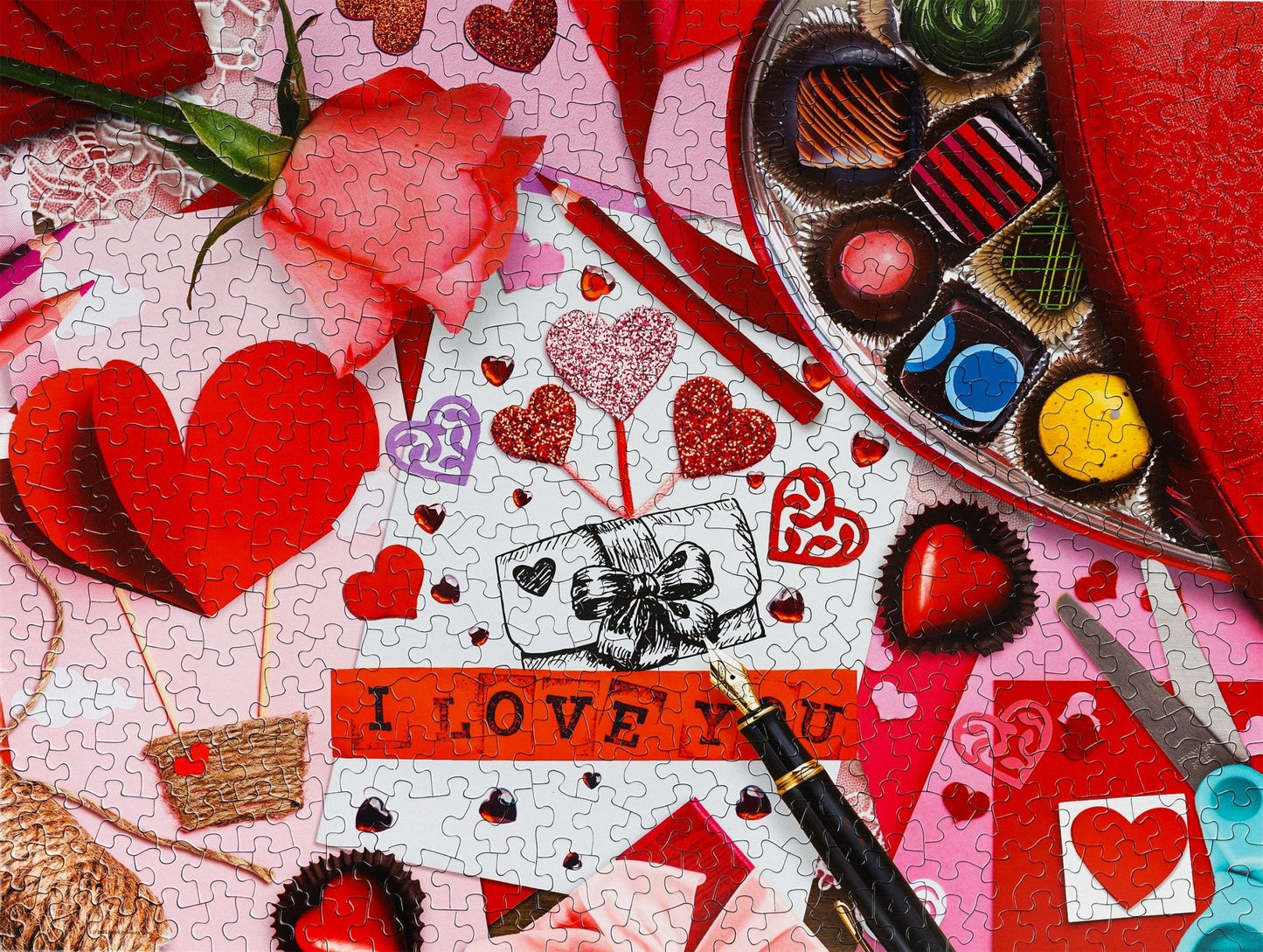 Be My Valentine 500 Piece Jigsaw Puzzle | Springbok Puzzles