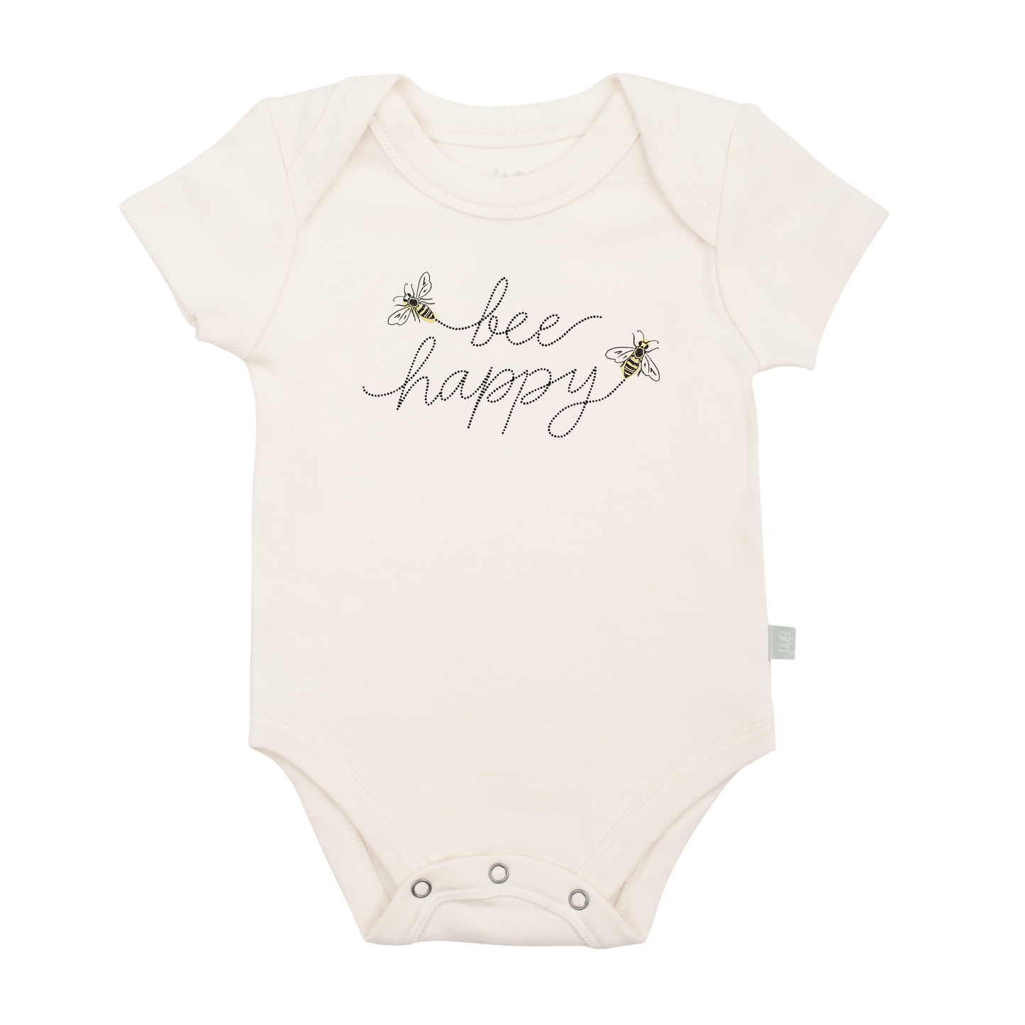 graphic bodysuit | bee happy