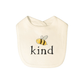 graphic bib | bumble bee kind
