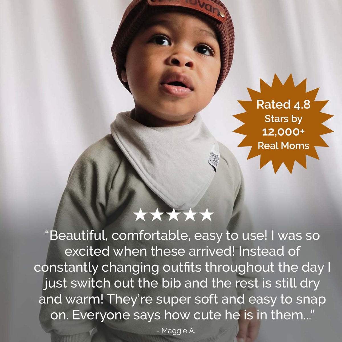 Lunar Bandana Bib Set (8 pack)