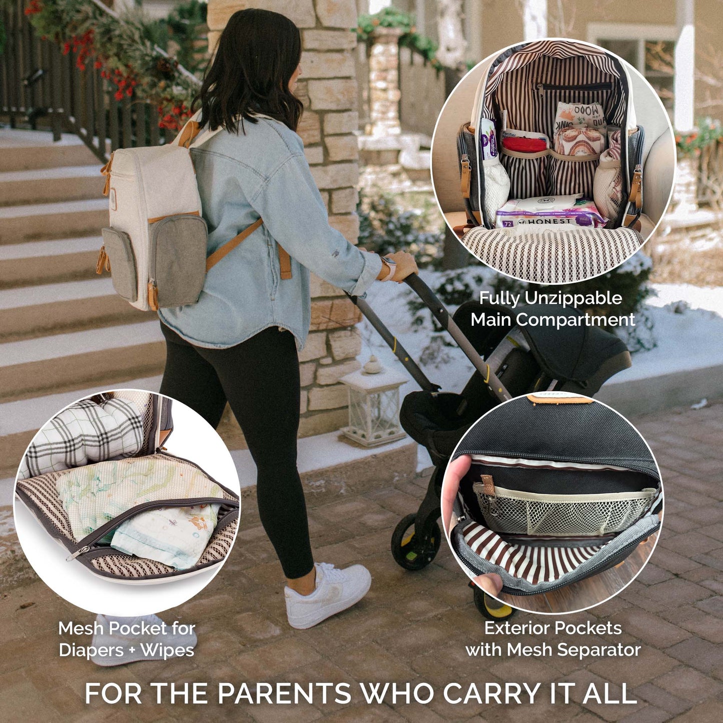 Birch Bag Mini - Diaper Backpack