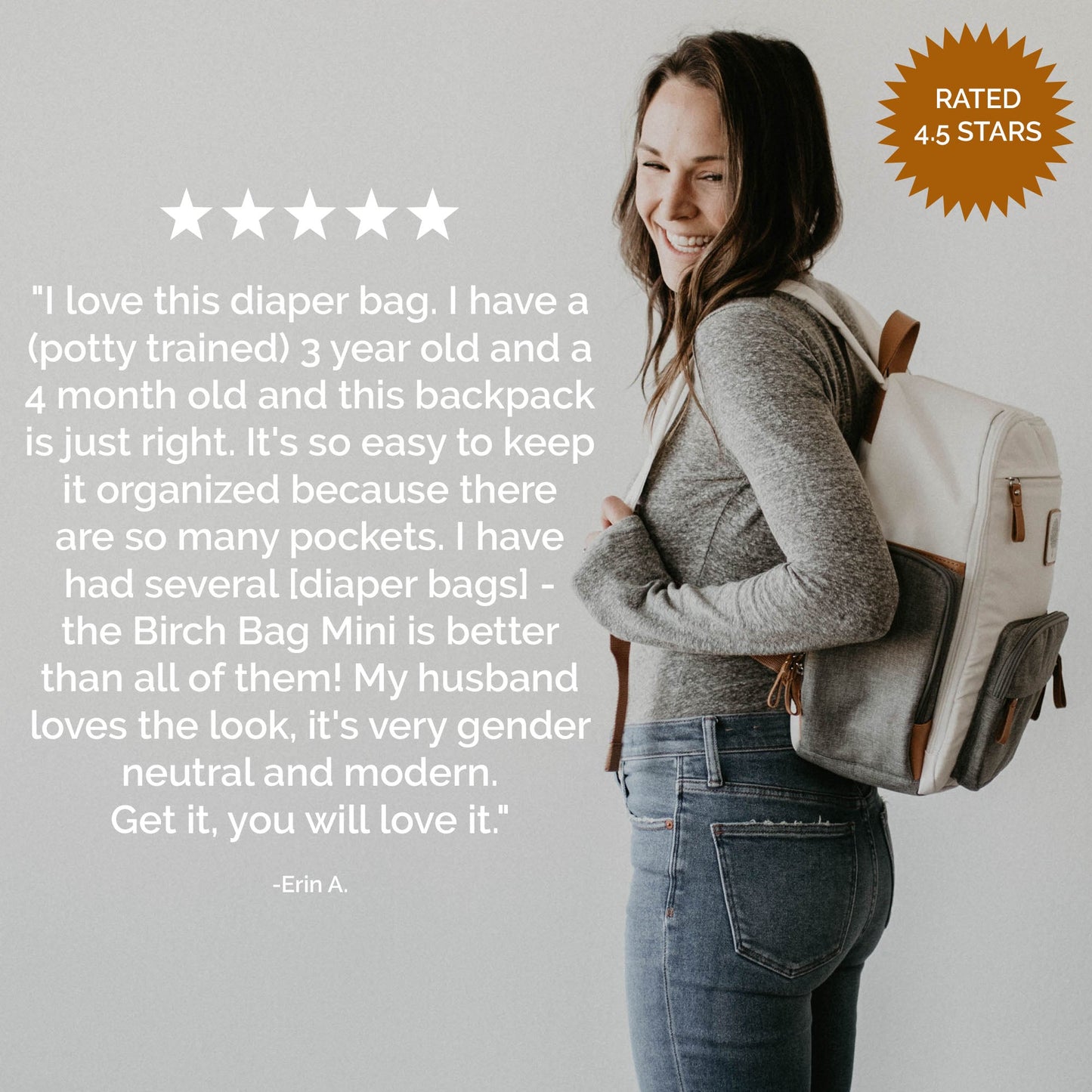 Birch Bag Mini - Diaper Backpack
