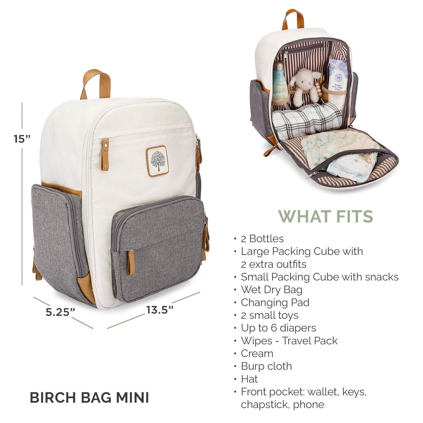 Birch Bag Mini - Diaper Backpack