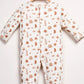 Bohemian Cotton Footed Romper – Cozy Boho Baby Outfit