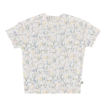 Boxy Toddler Tee | bunnies