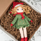 Amigurumi Doll for Christmas, Crochet Christmas Gift