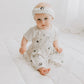 short sleeve twirl dress | celestial