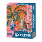 Cheetah and Ginger Jar 500 Piece Jigsaw Puzzle | Springbok Puzzles
