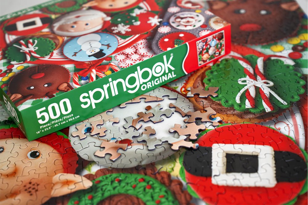 Christmas Cupcakes 500 Piece Jigsaw Puzzle | Springbok Puzzles