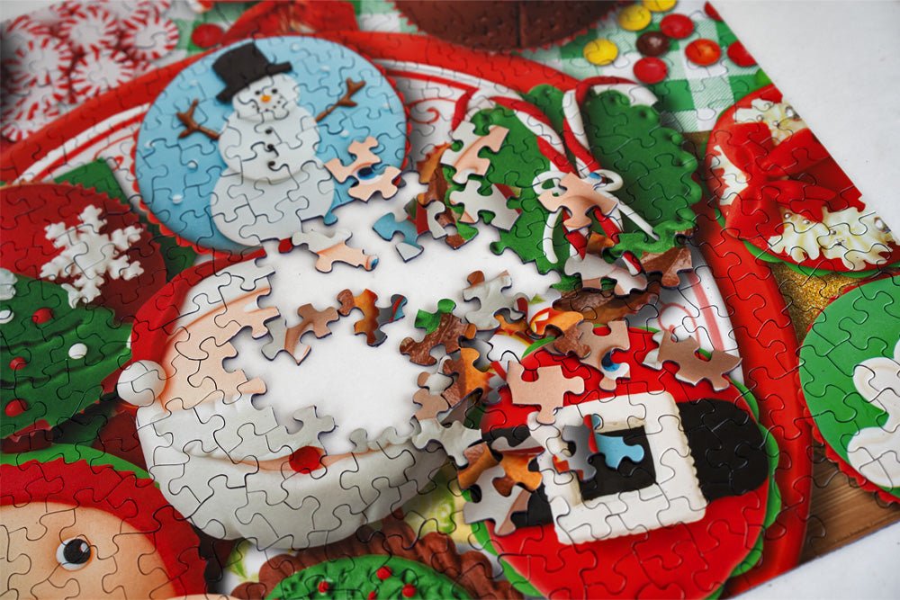 Christmas Cupcakes 500 Piece Jigsaw Puzzle | Springbok Puzzles