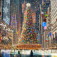 Christmas in the City 1000 Piece Jigsaw Puzzle | Springbok Puzzles