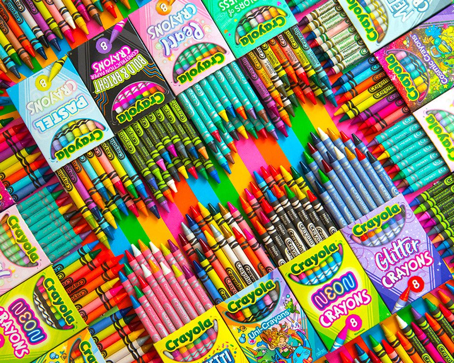 Colors Of Crayola 500 Piece Jigsaw Puzzle by Springbok Puzzles