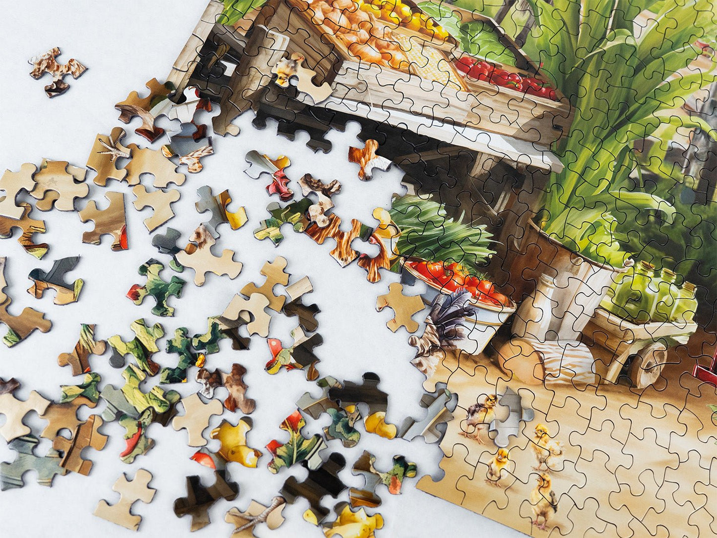 Country Side Market 1000 Piece Jigsaw Puzzle | Springbok Puzzles