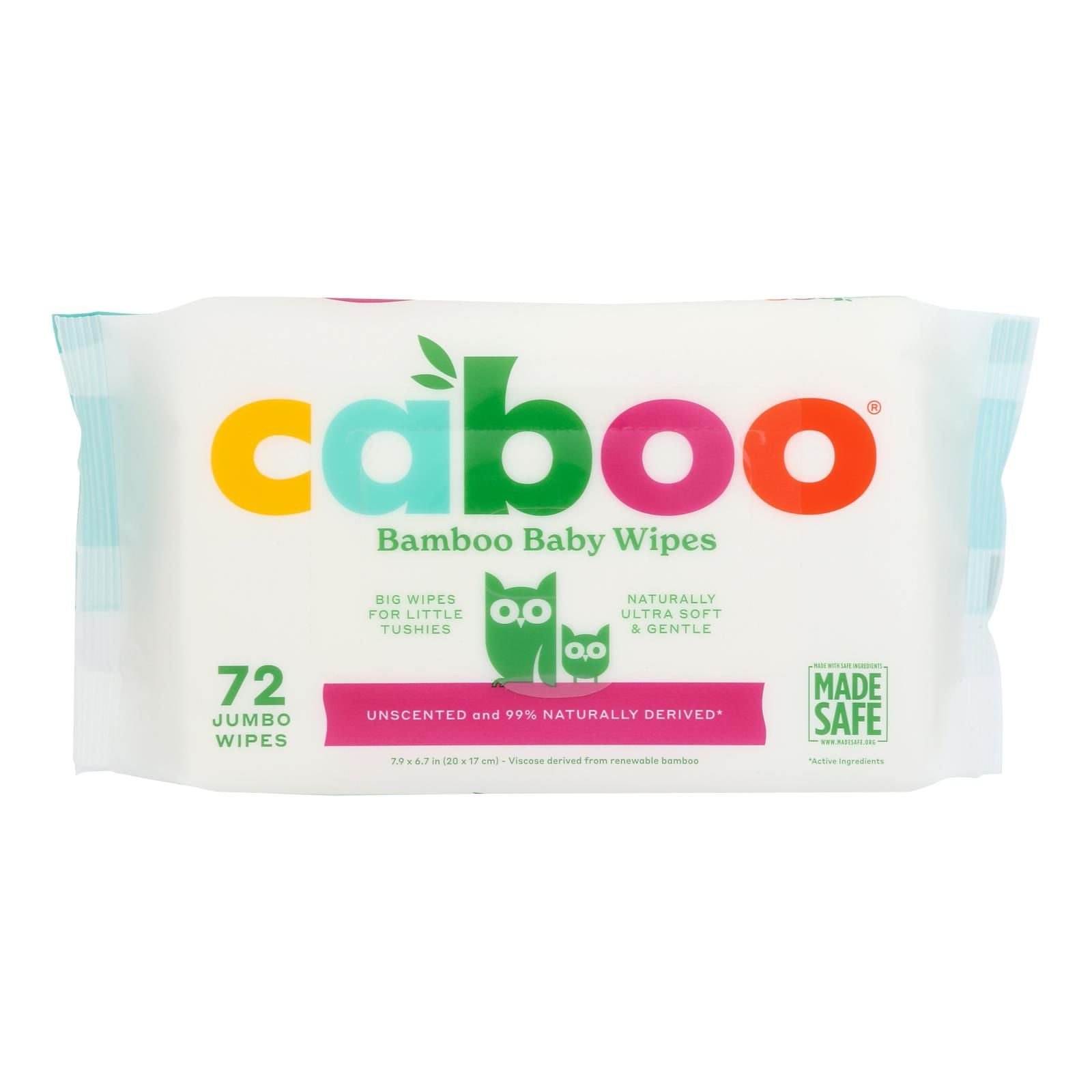 Caboo - Baby Wipes Bamboo 72 Count - Case Of 12-1 Count(D0102H54Jyp)