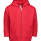 Infant Zip Fleece Hoodie - Heather - 6Mos(D0102H7Md18)