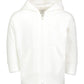 Infant Zip Fleece Hoodie - Heather - 6Mos(D0102H7Mdb2)