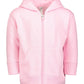 Infant Zip Fleece Hoodie - Heather - 6Mos(D0102H7Mdbx)